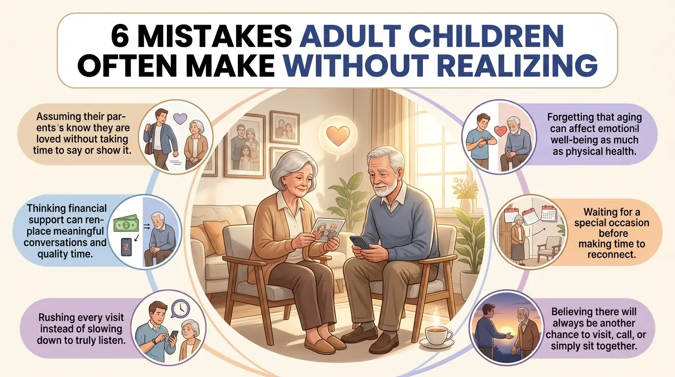 6 MISTAKES ADULT CHILDREN OFTEN MAKE WITHOUT REALIZING