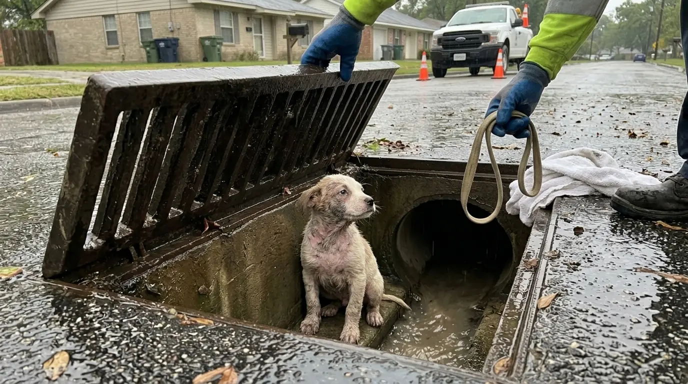 Pip’s Recovery After Being Rescued From a Storm Drain