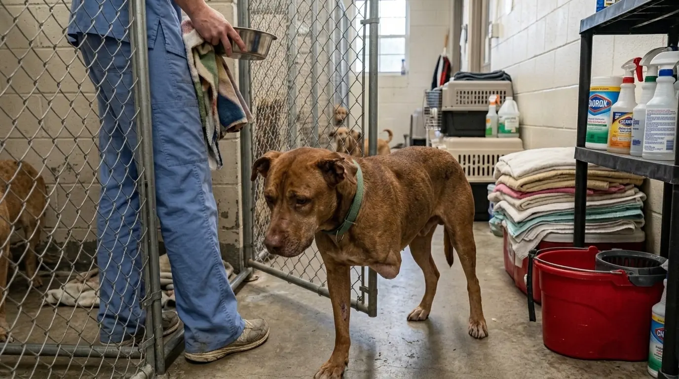 Cooper’s Recovery After Arriving at the Shelter on Three Legs