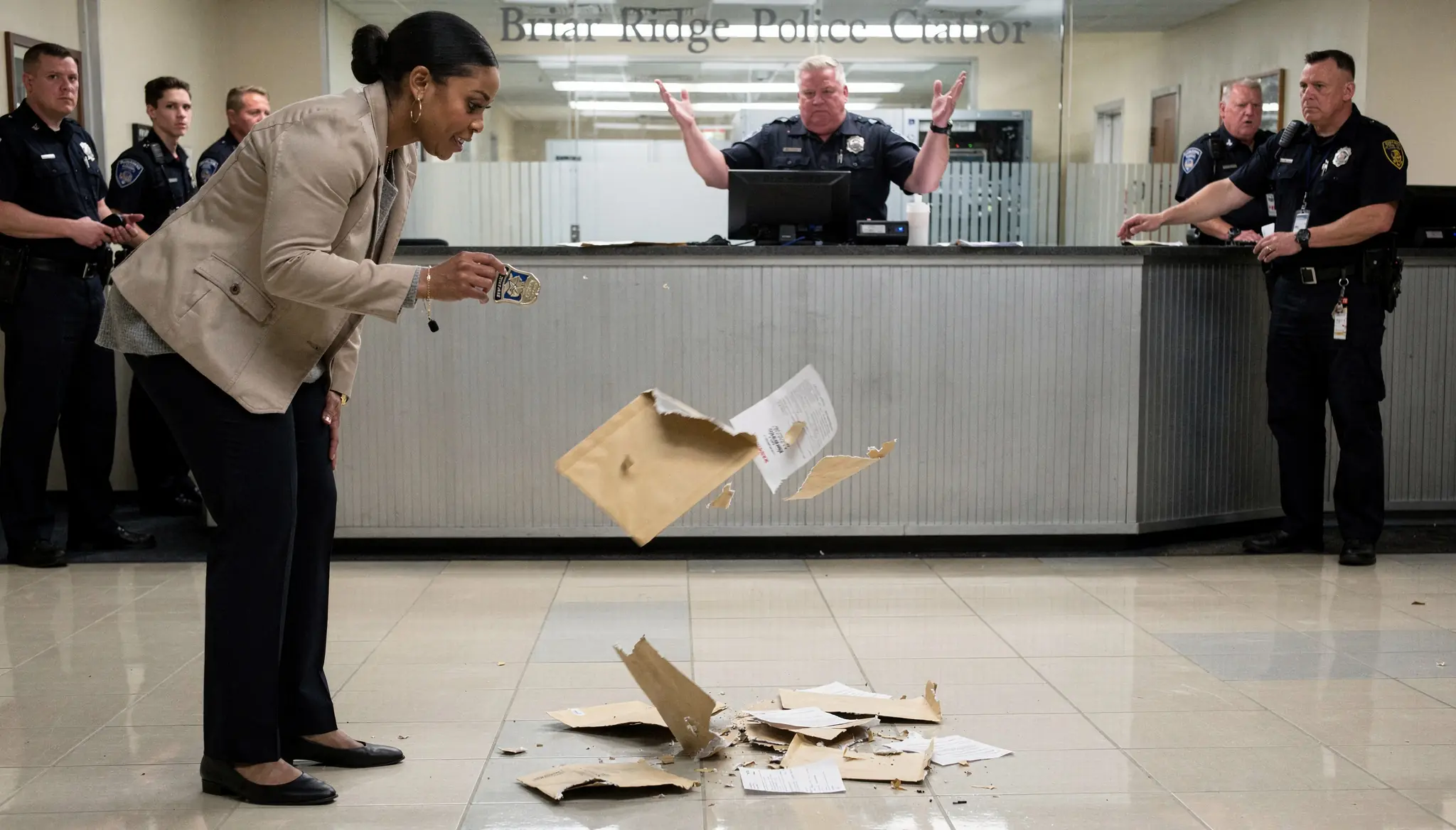 Cop Tore a Black Woman’s Sealed Warrant — Then Federal Marshals Locked Down the Station