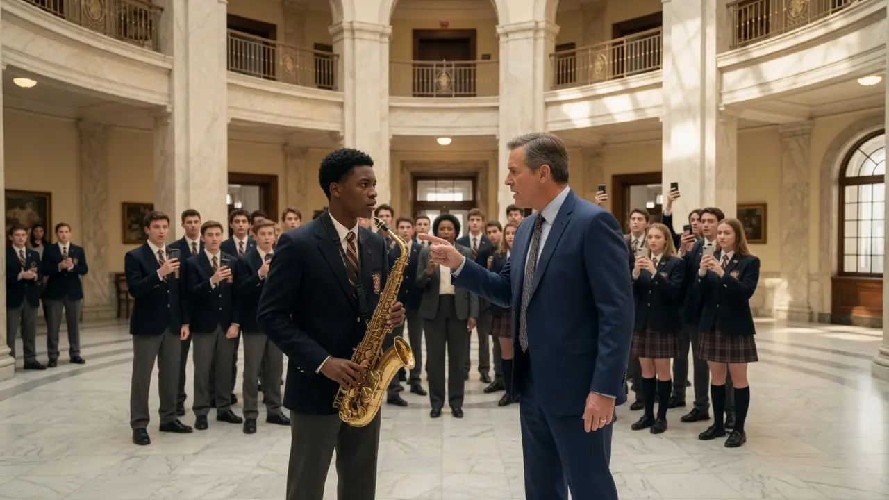 “Try, I Dare You” — Principal Challenged Black Student, Had No Idea He Was a Saxophone Prodigy