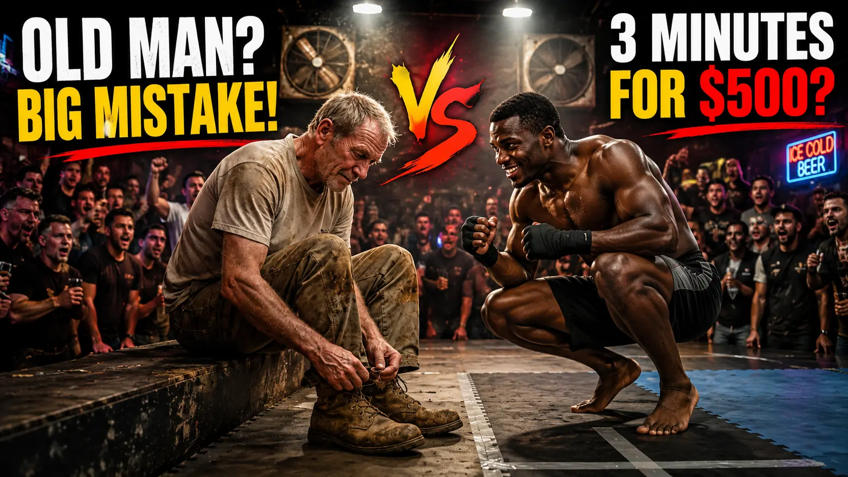 An MMA Kid Paid an Old Farmer $500 for Three Minutes of Free Punches — Then the Farmer Stood Up Straight