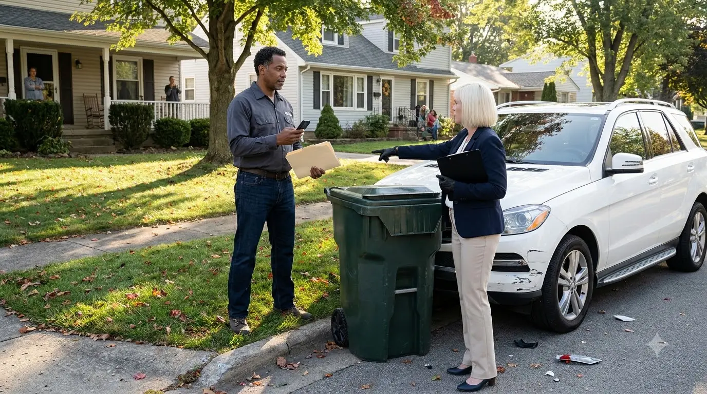 HOA Karen Kept Knocking Over My Trash Can — So I Installed One She Definitely Didn’t See Coming