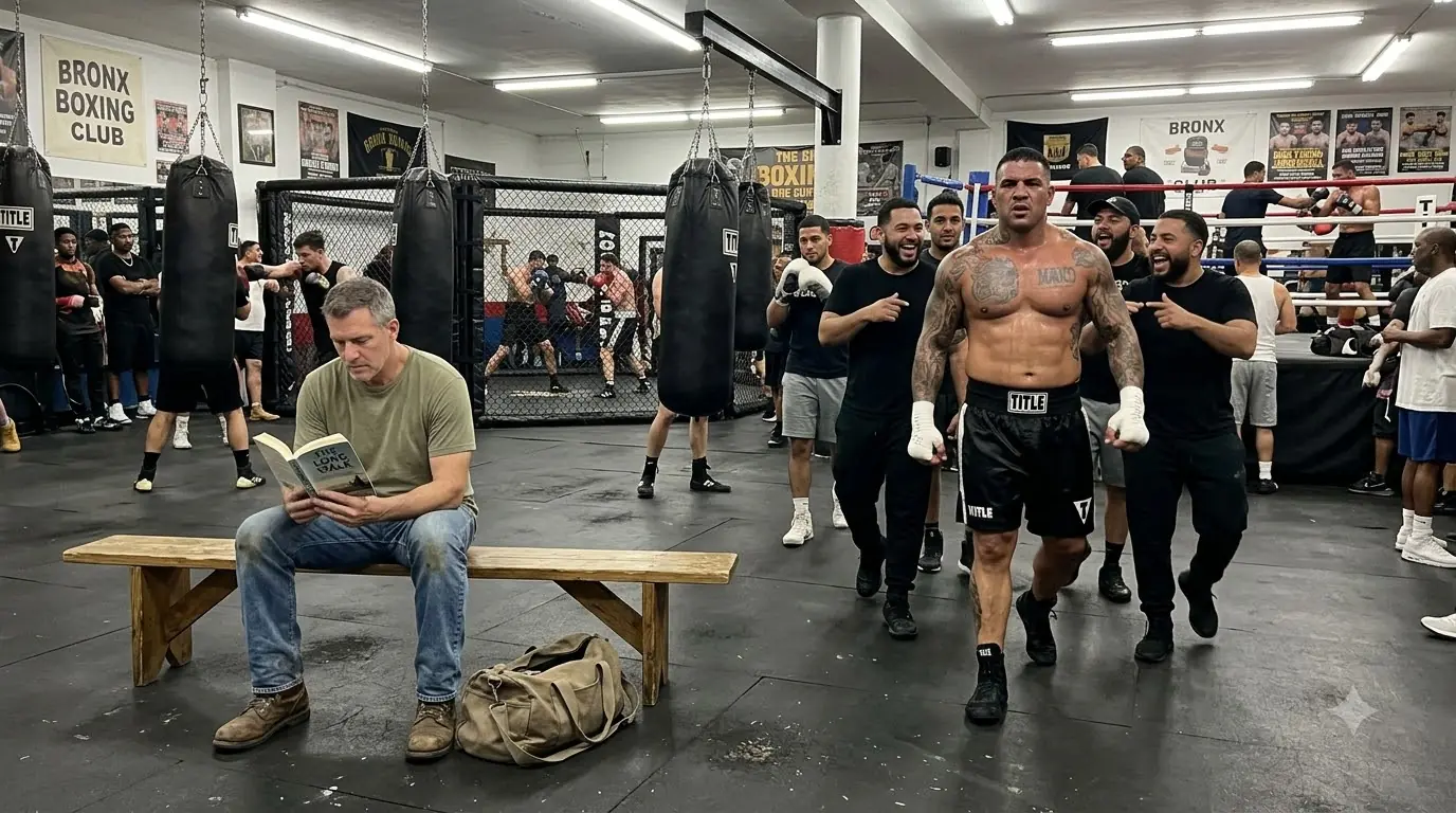 The Champion Shoved the Quiet Reader to the Floor — Then the Entire Gym Went Silent