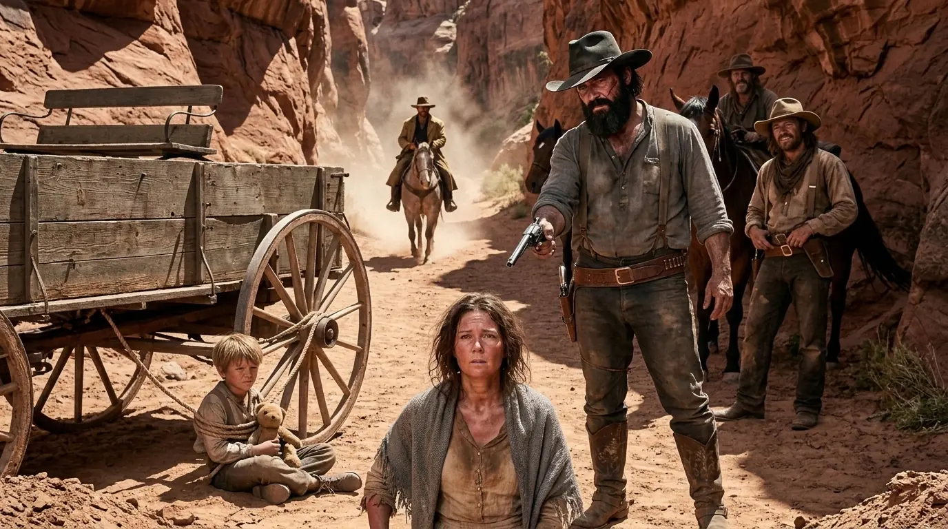 The Rancher’s Widow Was Forced To Dig Her Own Grave — Then A Ghost Rode Out Of The Desert