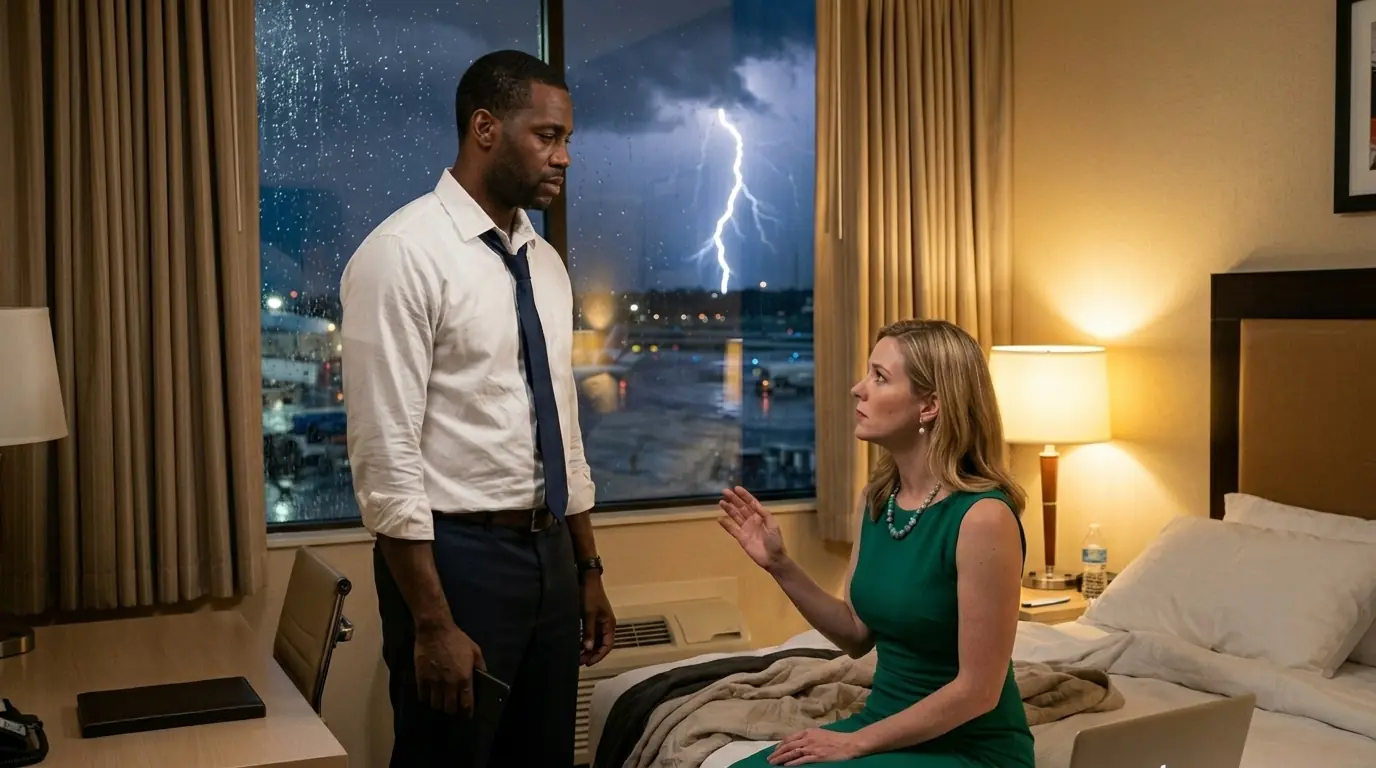 “Only One Room Left” the Black Single Dad Told His CEO — What Happened That Night Changed His Life
