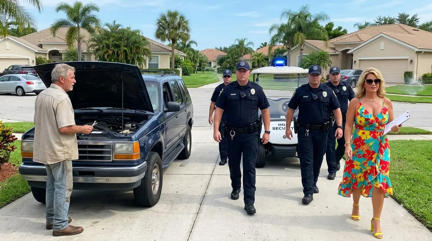 The HOA President Sent Fake Officers to Arrest Him — Then She Made One Fatal Demand