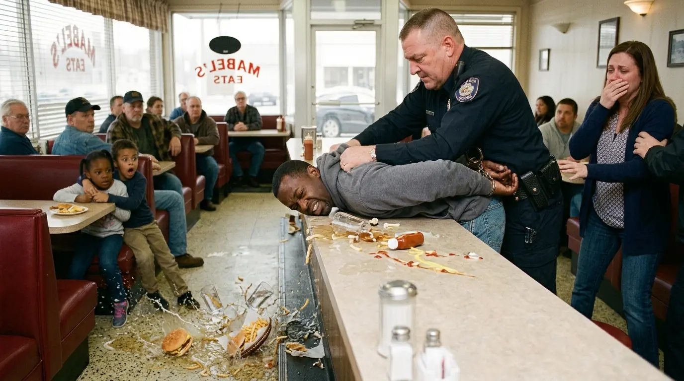 Cops Target Black Family At Diner, Unaware The Father Is a Navy SEAL