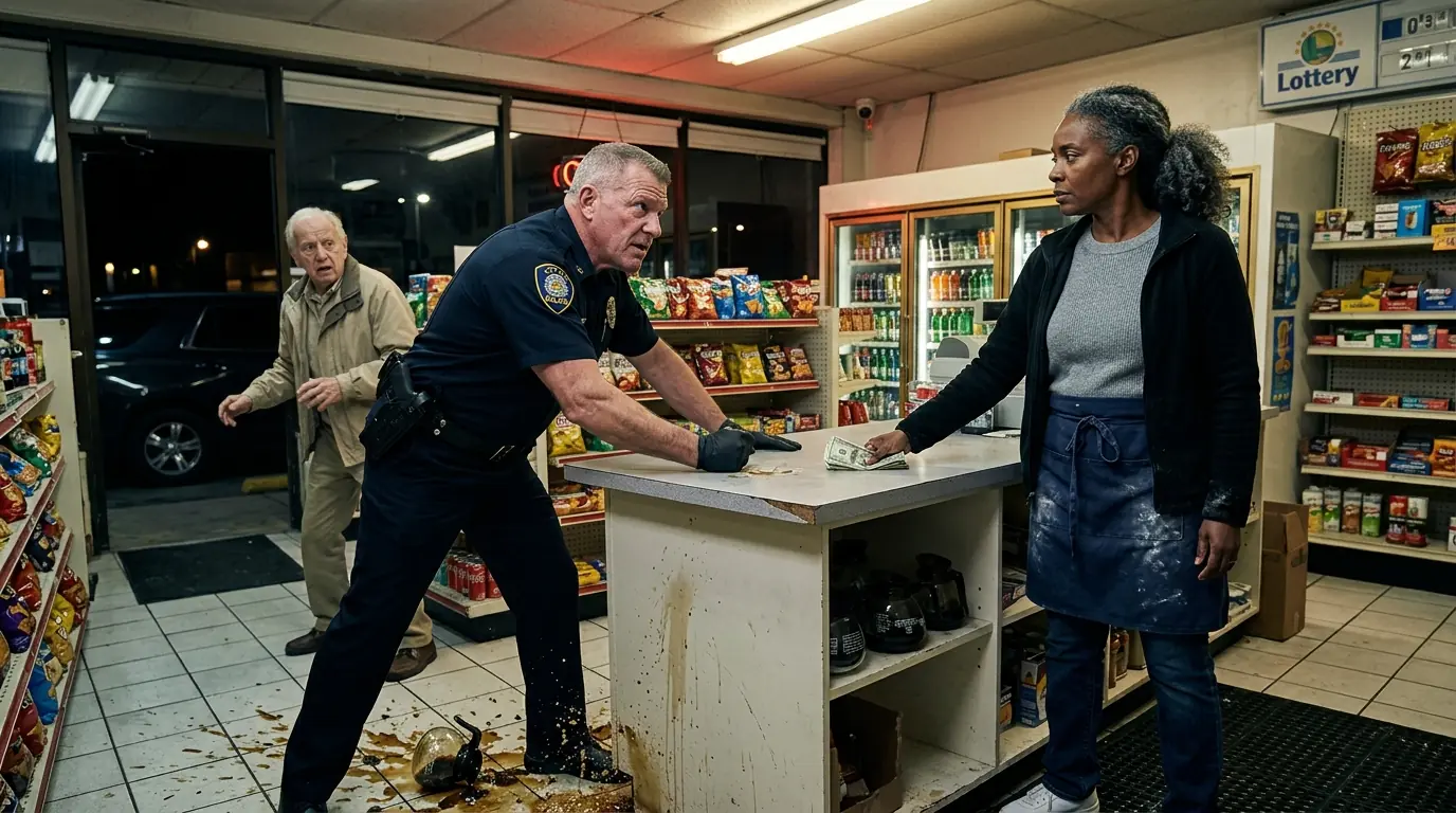 Cops Destroy Her Store for Refusing to Pay—Then a Military Helicopter Arrives