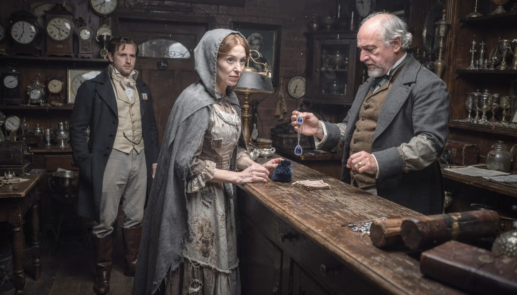 The Duke Found Widow He'd Secretly Loved Selling Her Last Jewels To Survive — And Made A Choice