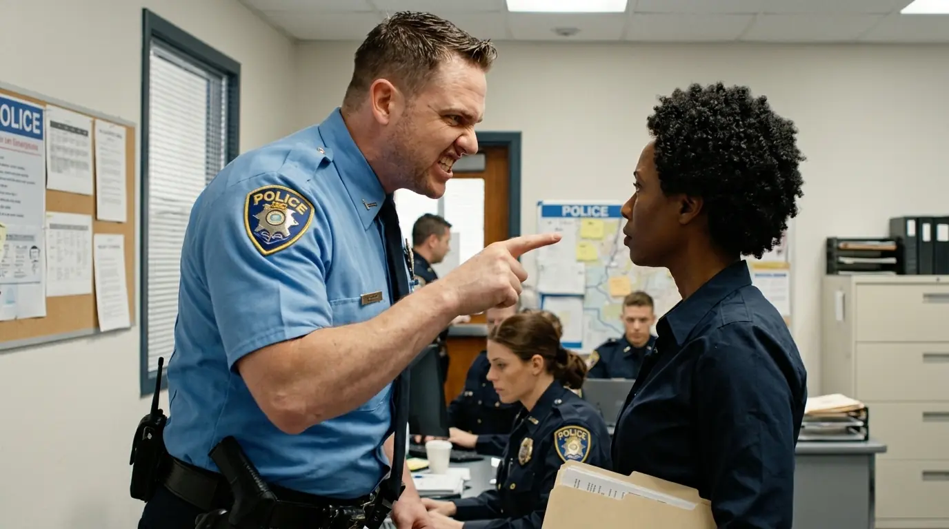 Cops Bully The New Black Officer—Unaware She's Their New Captain
