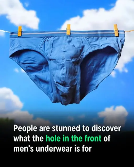 Why Is There a Hole On The Front Of Men’s Underwear