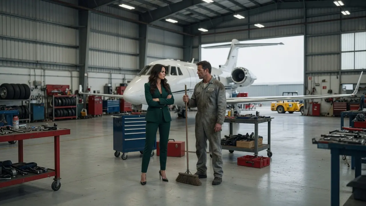 For 4 Years and $1.2 Million, No One Could Fix Her Private Jet — Until She Challenged a Single Dad
