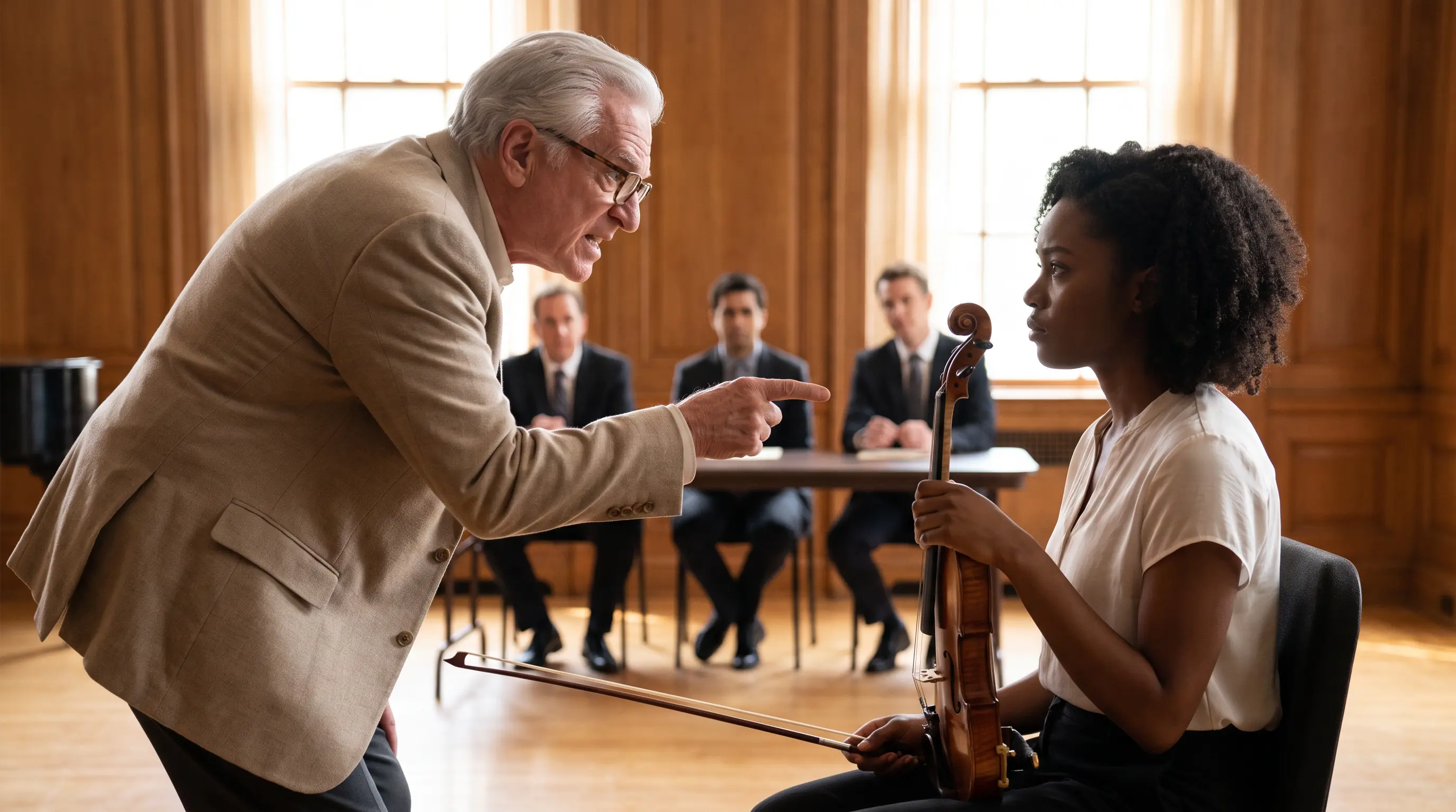 Teachers Tell a Black Teen to Play Violin as a Joke — The Room Goes Silent When She Starts