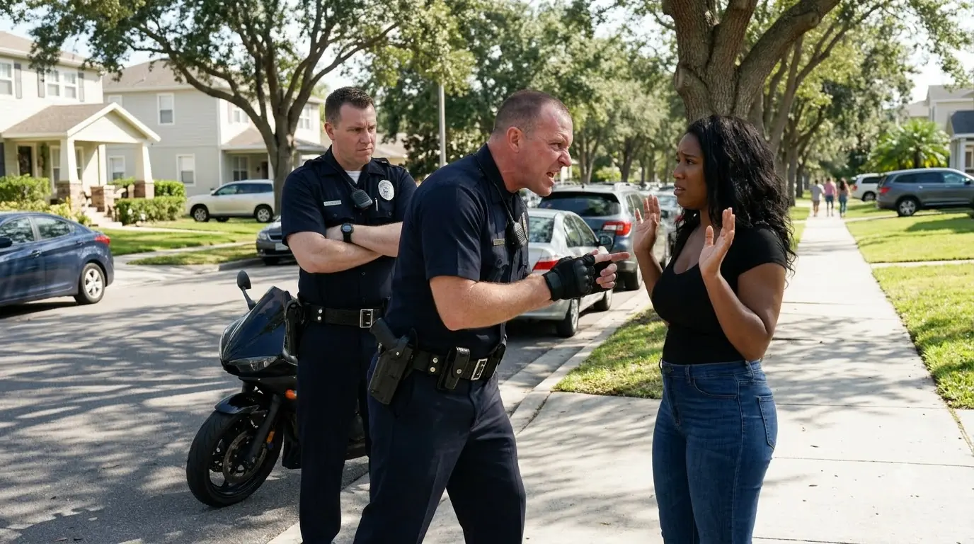 They Put Her in Handcuffs Over Her Own Motorcycle — Then She Asked One Question