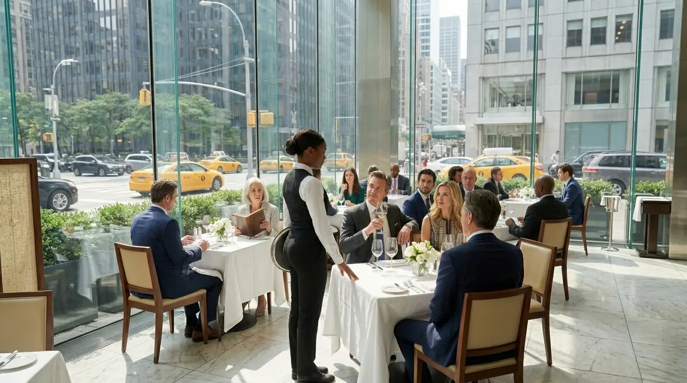 Billionaire Orders in a Foreign Language to Humiliate Black Waitress — He Never Expected This Reply