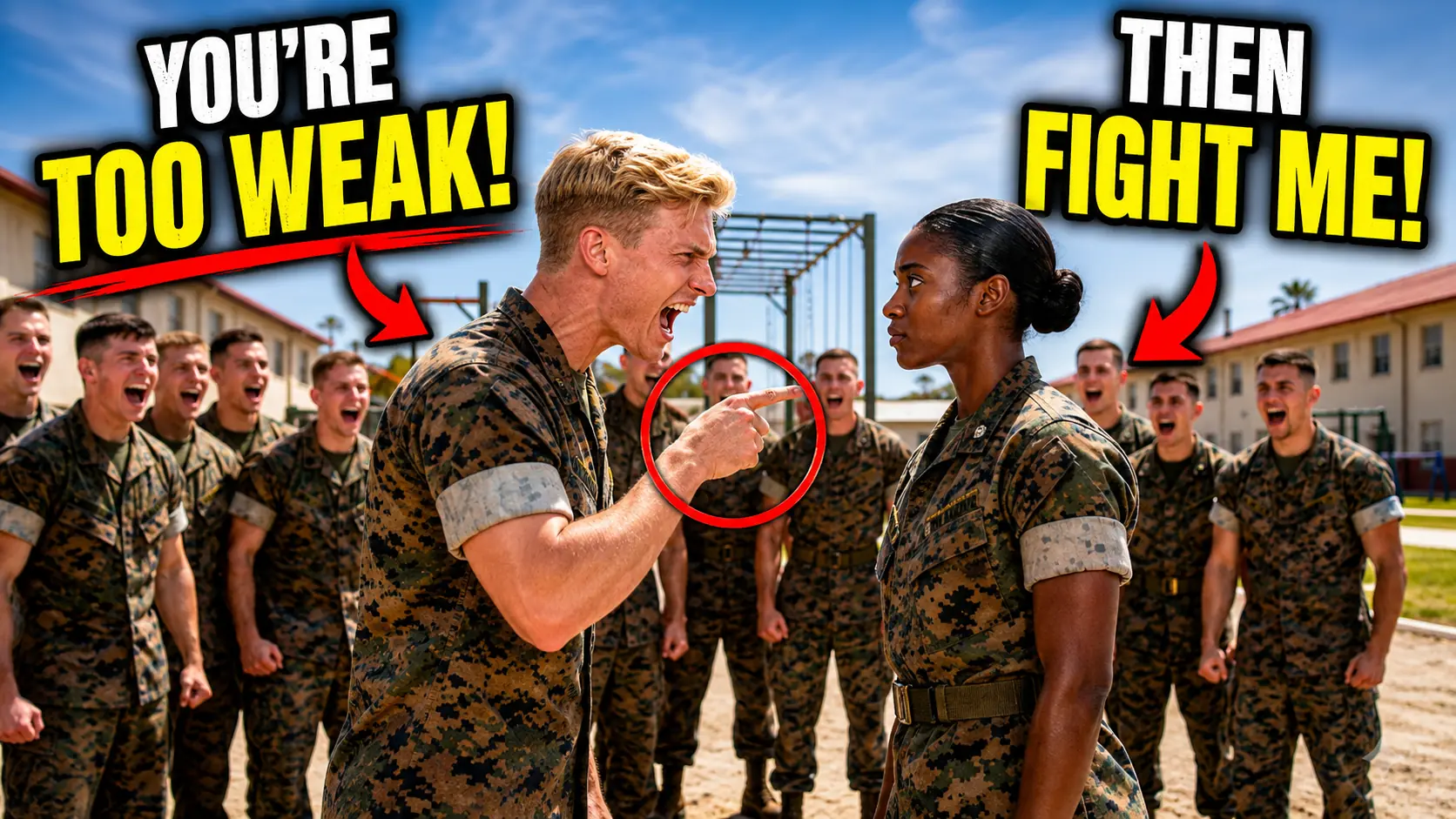 "She's Too Weak," 12 Marines Mocked a Black Single Mom — Then Everything Changed