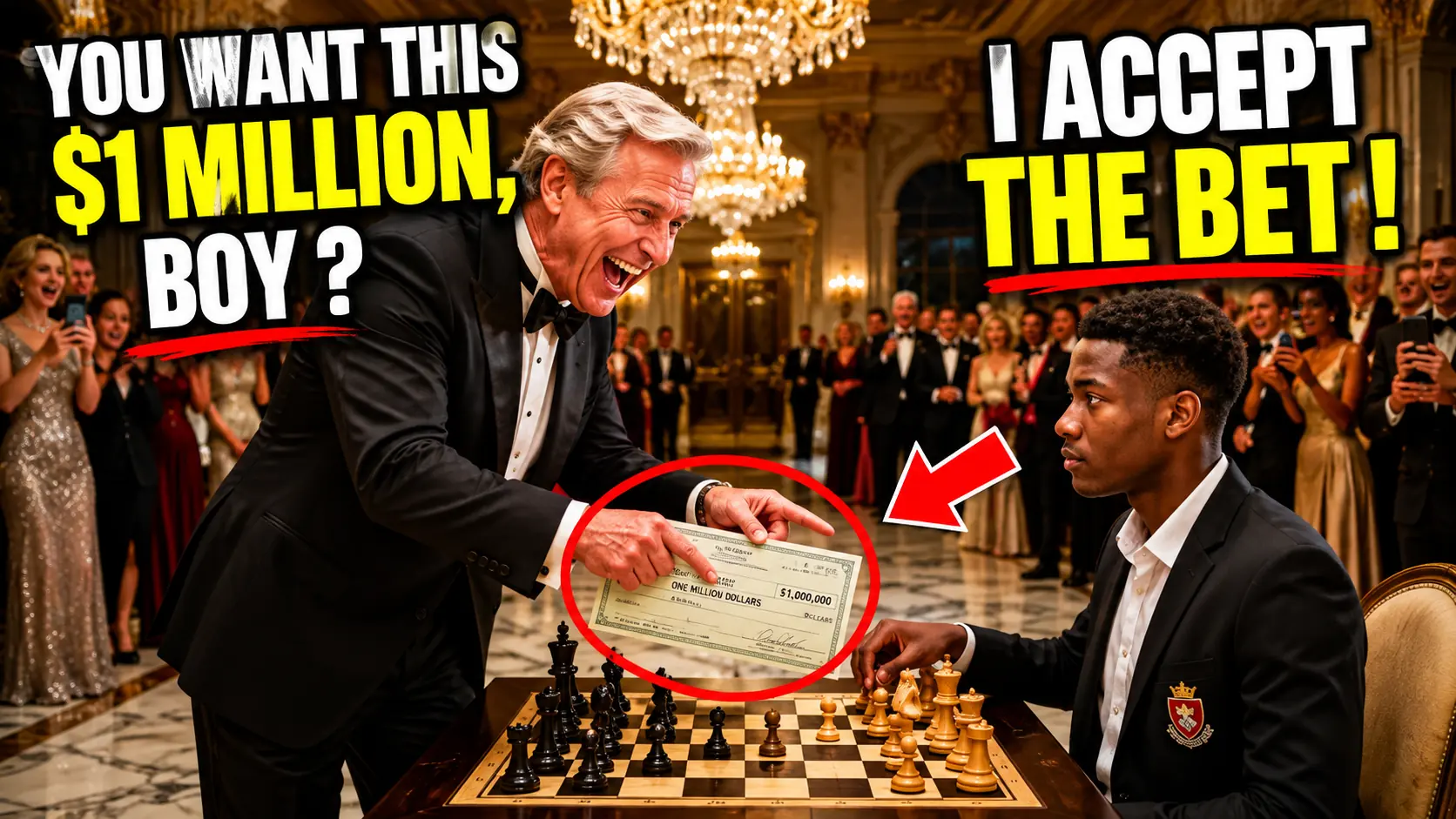 A Billionaire Mocked a Maid's Son and Bet $1 Million at Chess — Biggest Mistake of His Life
