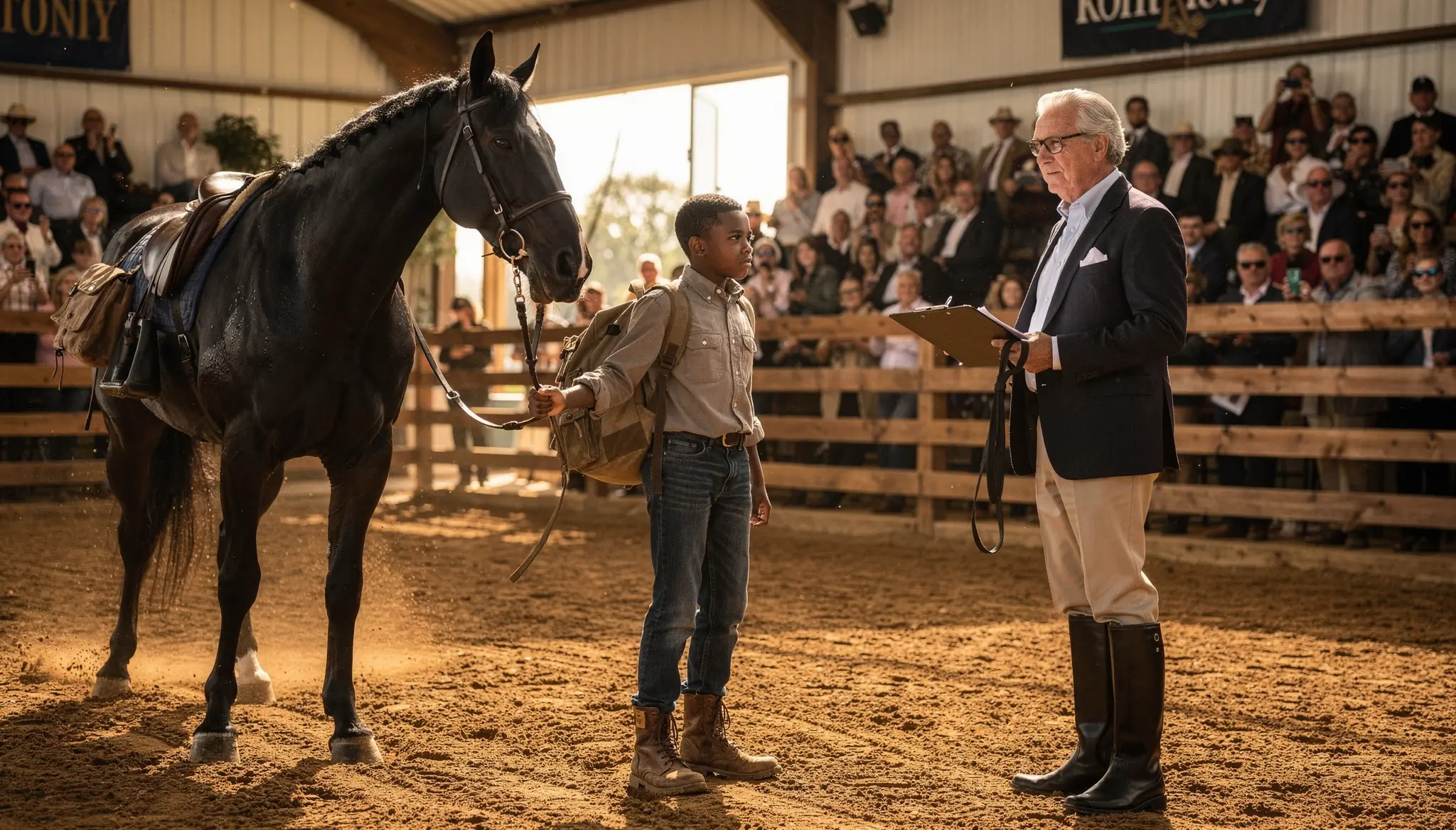 Everyone Said the Horse Was Untamable — A Homeless Black Boy Proved Them Wrong and Took $1.5M