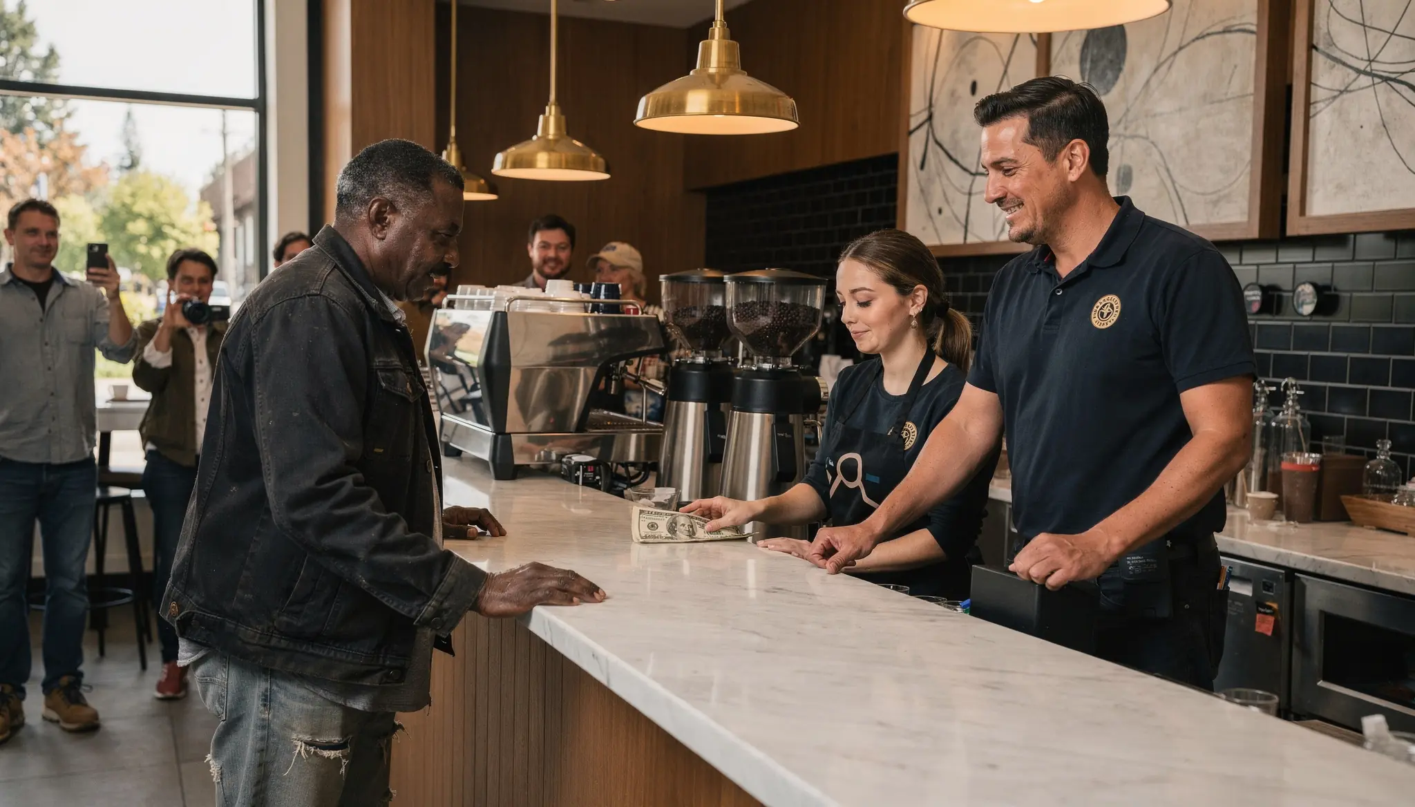 Undercover CEO Orders Coffee, Barista Smirks — One Sip Made Him Shut the Entire Café Down