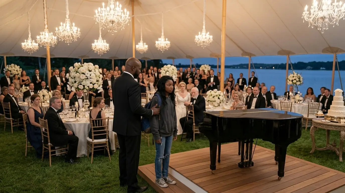"Can I Play It for Food?" Wedding Guests Laughed at Homeless Black Girl — Minutes Later All in Tears