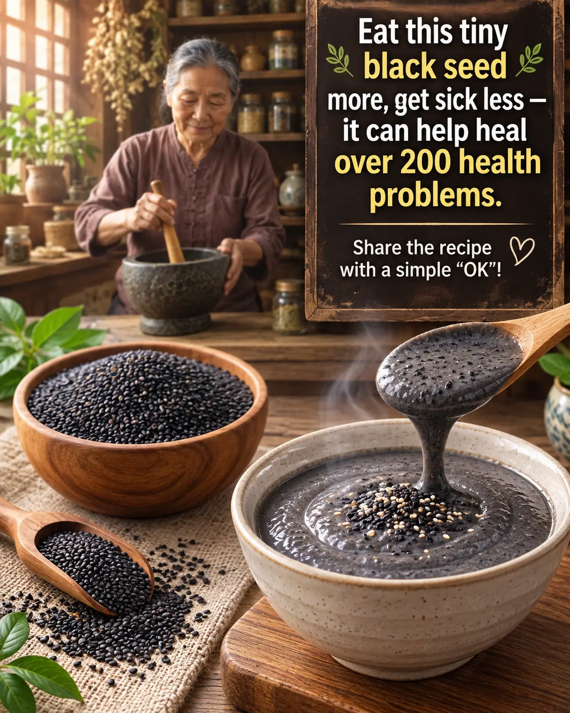 🌿 Black Seed (Nigella sativa): The Traditional Herb Known as the “Seed of Blessing”