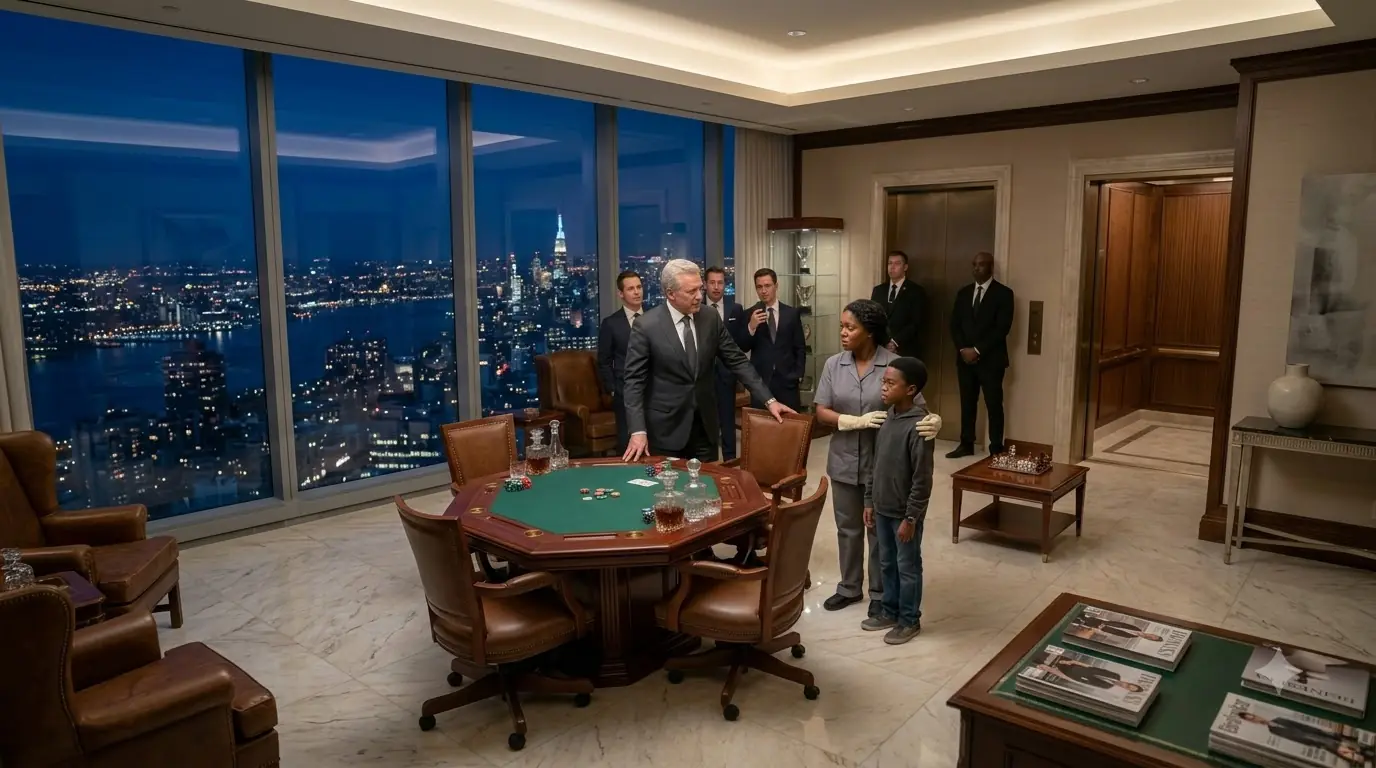Rich Man Made Black Kid Play Poker for His Mom's Job — Realized Too Late He Was a Prodigy