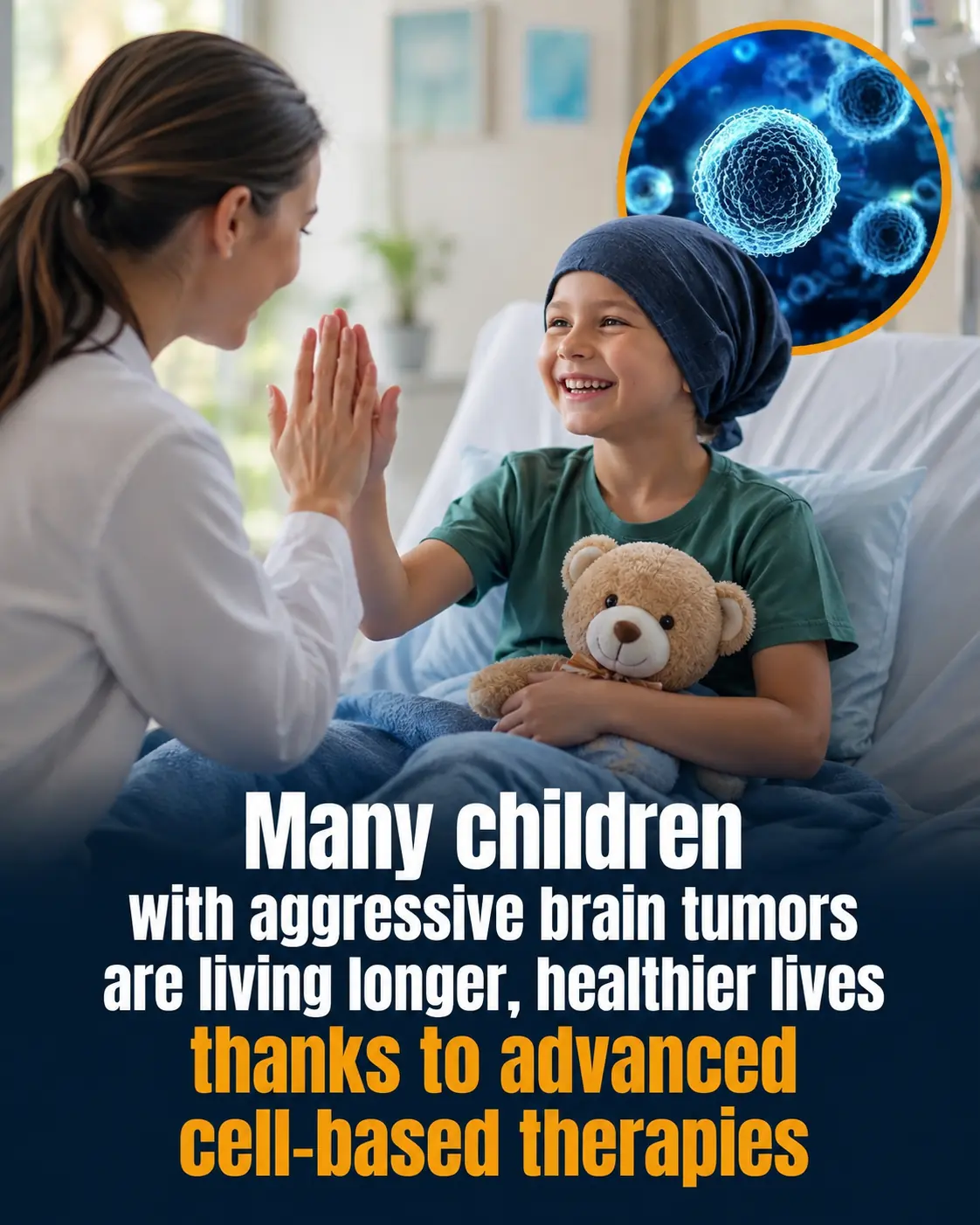 Scientists Say Experimental Cell Therapy Helped Some Children Beat Deadly Brain Tumors