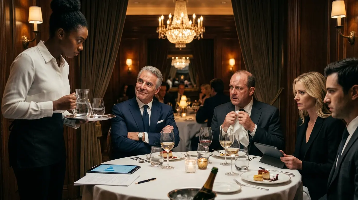 Billionaire Tests a Waitress With a Business Question — She Solves It Instantly