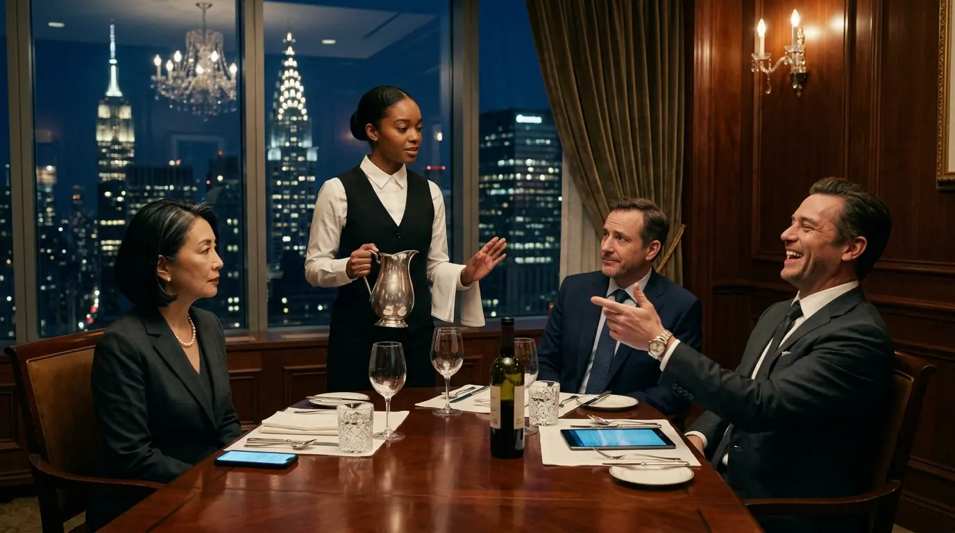 At Dinner, Nobody Understood the Japanese Millionaire — Until the Waitress Spoke Her Language