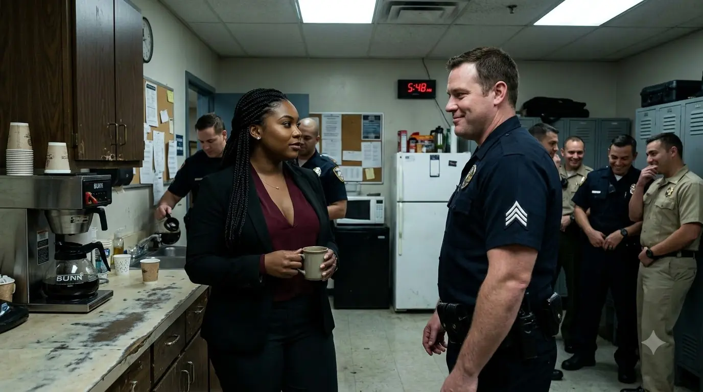 He Humiliated the New Black Officer in Front of Everyone — She Never Flinched