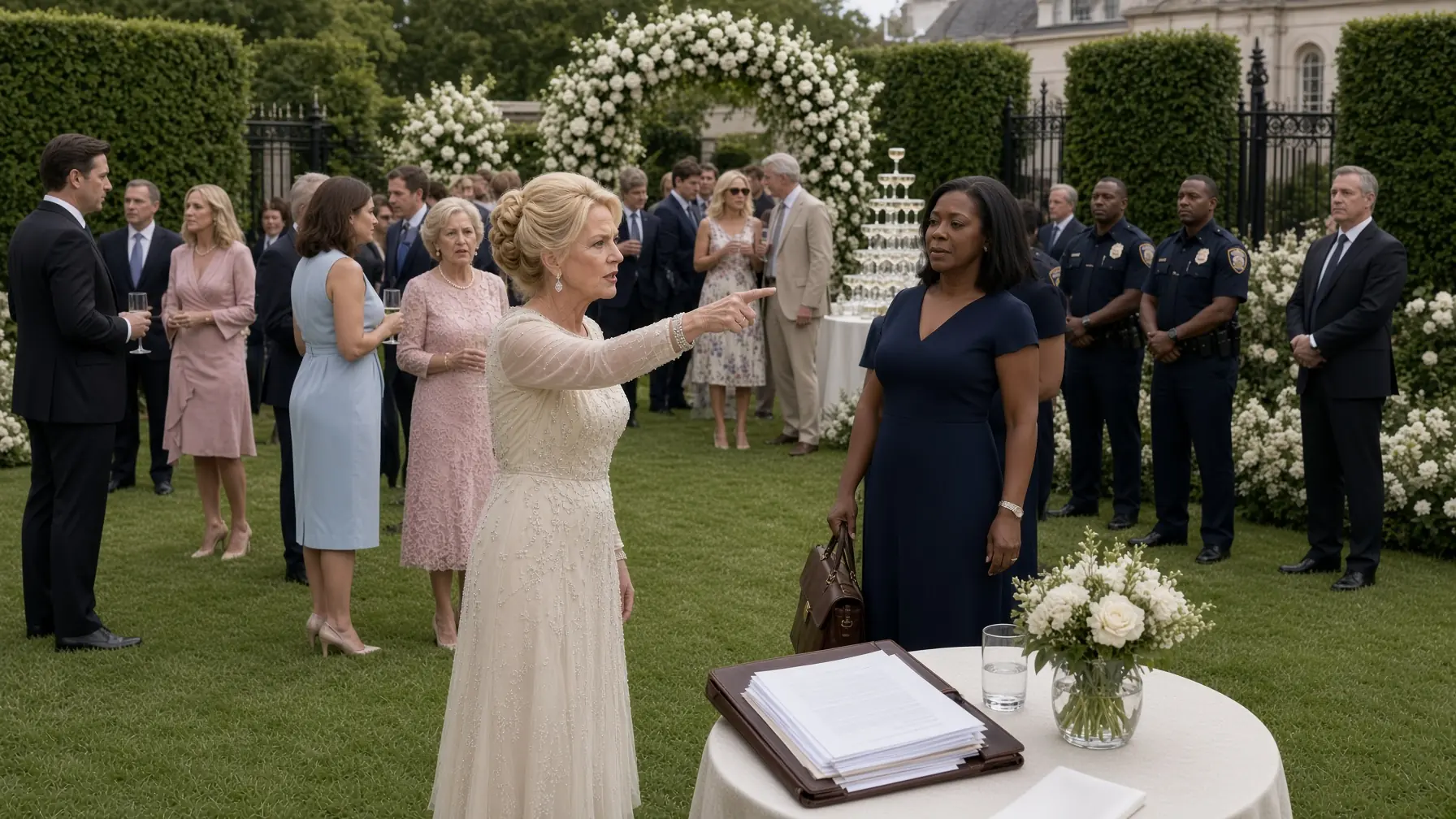 Rich Woman Orders Security to Drag Black Woman Out—Then Learns the Federal Judge Owns Her Mansion