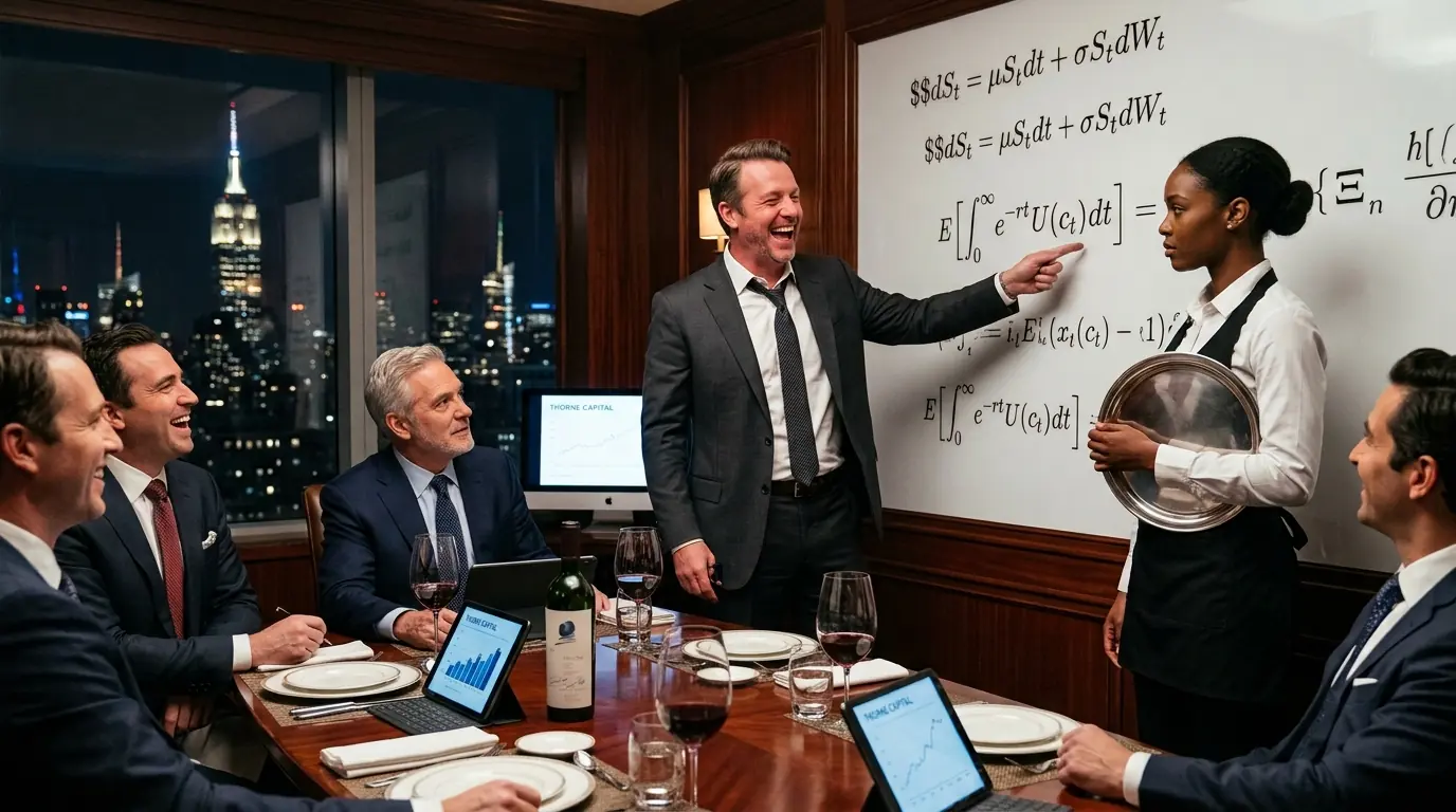 Billionaire Thought the Waitress Was Guessing — Until She Explained the Formula Step by Step