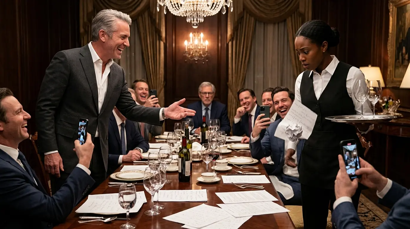 Billionaire Laughed: “Solve This for Millions” Black Waitress Cracked It — Genius in Plain Sight Now