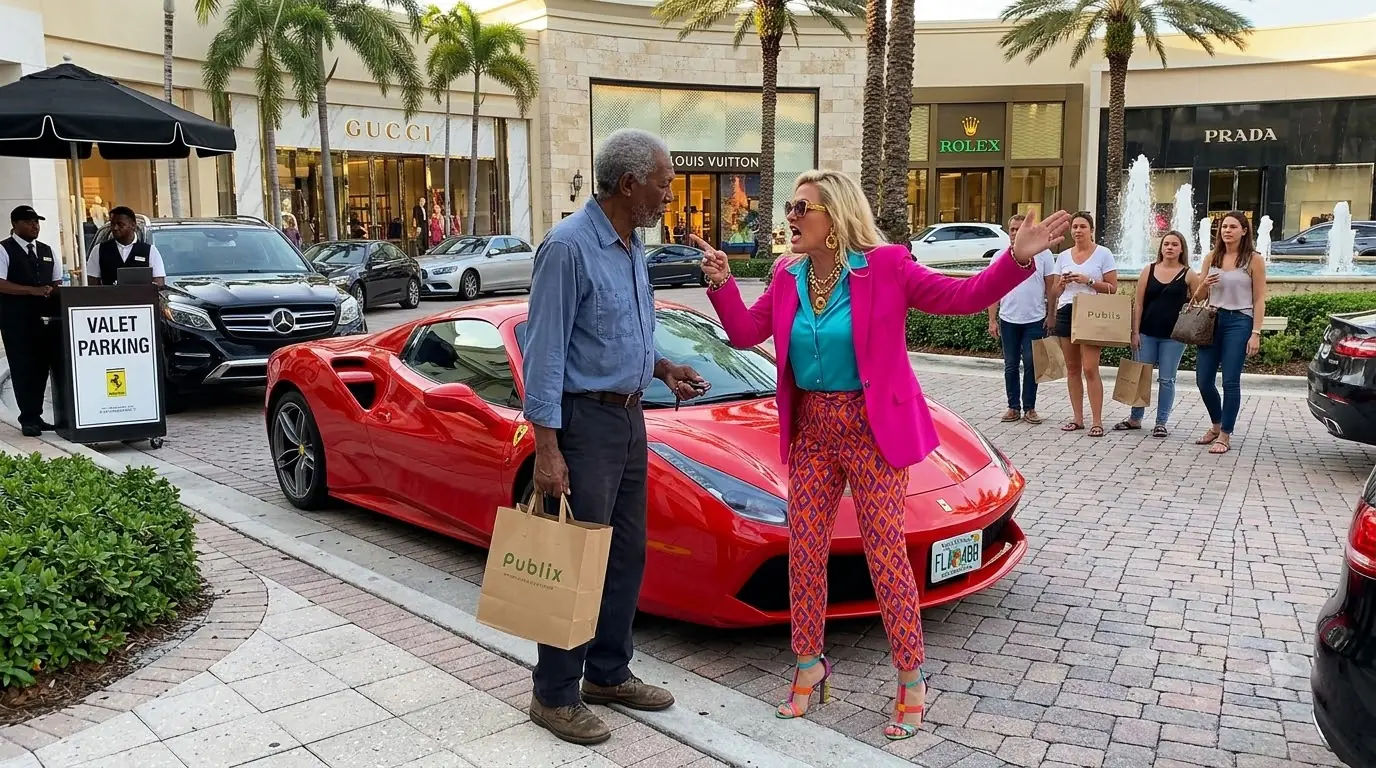 She Saw an Old Black Man Beside a Ferrari — And Started Screaming