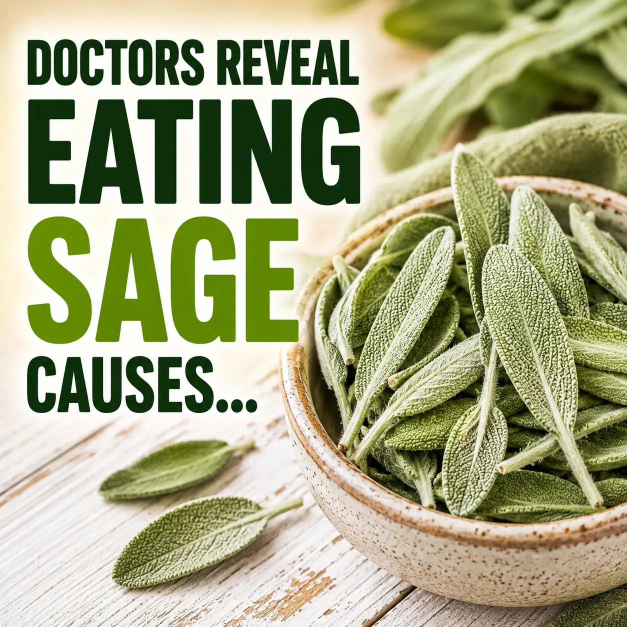 Proven Health Benefits of Sage (Science Based)