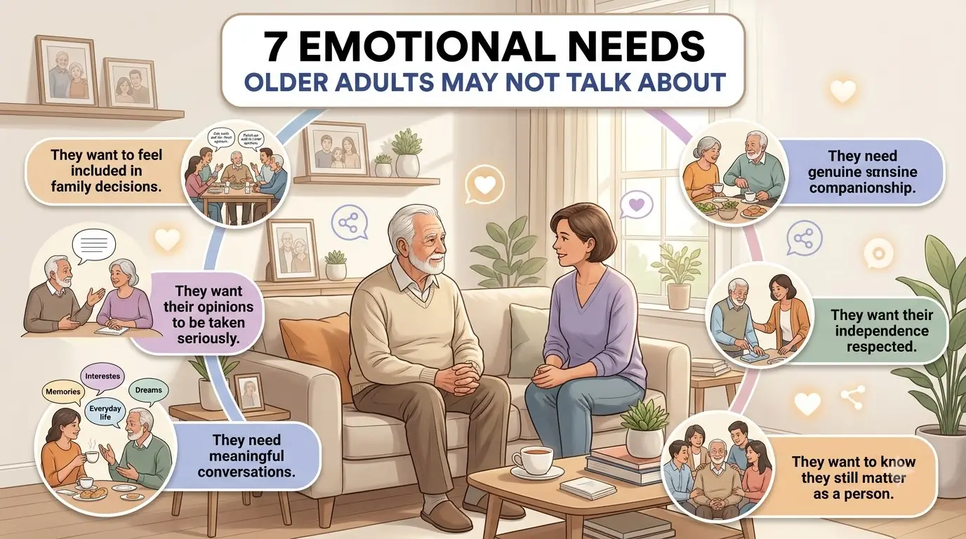 7 EMOTIONAL NEEDS OLDER ADULTS MAY NOT TALK ABOUT