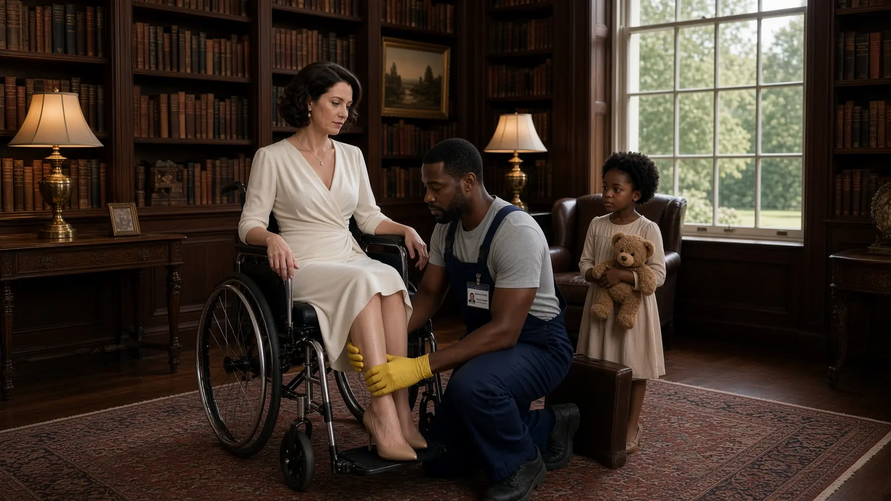20-Year of Paralysis No Doctor Cured — But a Black Single Dad Changed the Female Billionaire’s Life