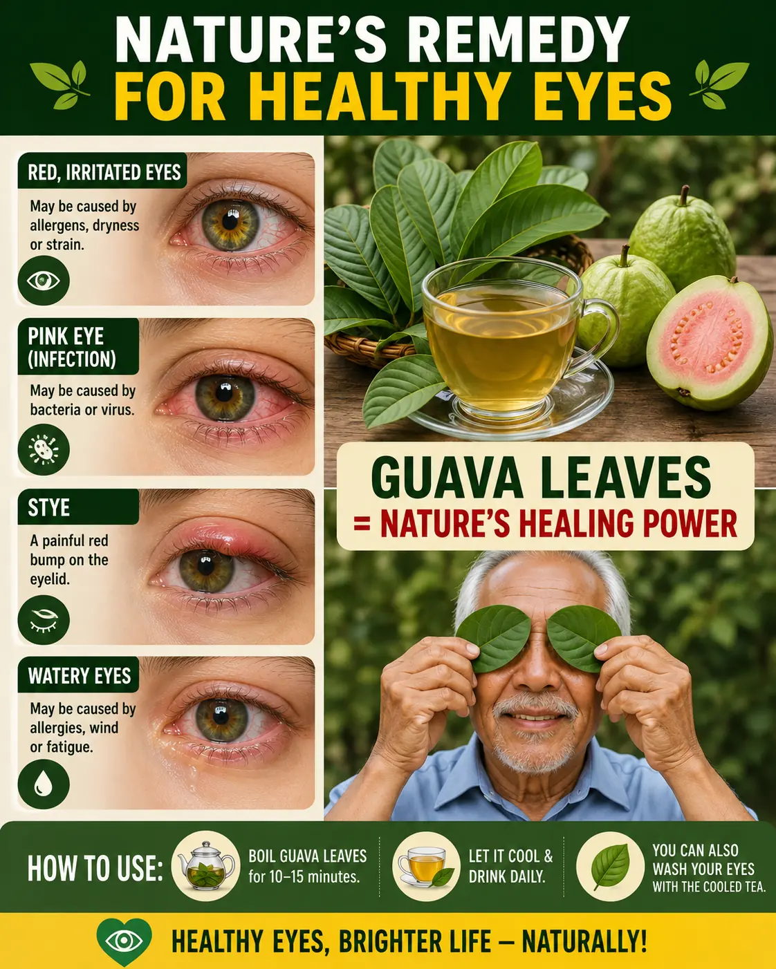 How to Use Guava for Eye Care: A Natural Approach That May Support Healthy Vision