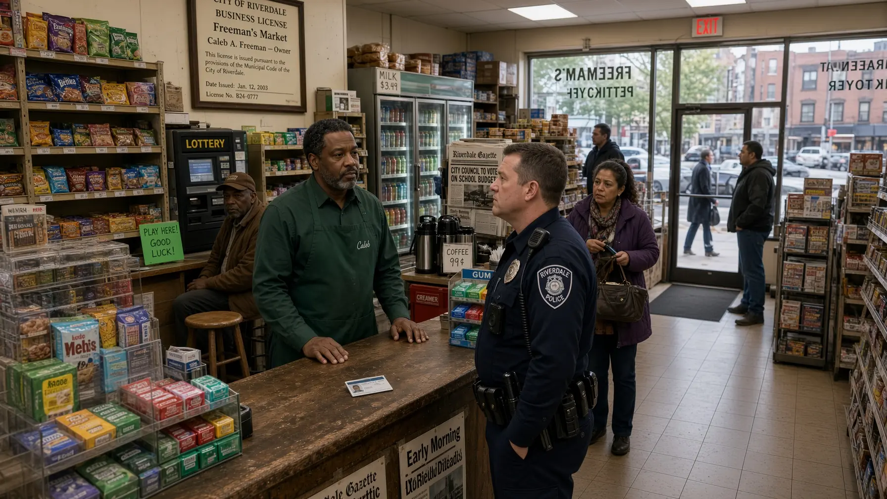 The Cop Ordered Him Out Of The Store | Then The Owner Put The Deed On The Counter
