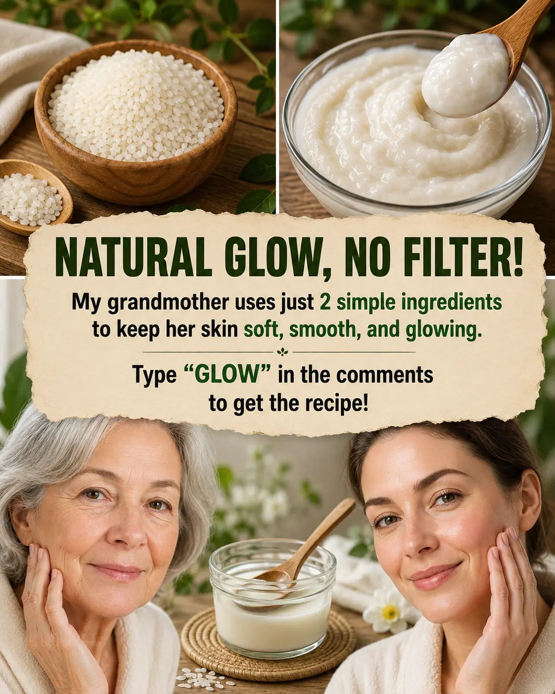 Tired of Dull Skin? Discover Simple Secrets for a Naturally Radiant Glow at Any Age ✨🌿