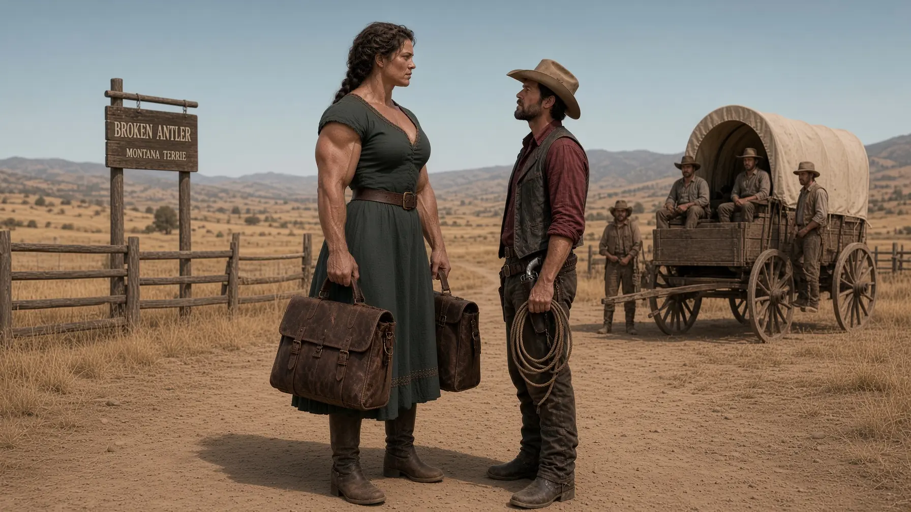 The Rancher Expected A Gentle Bride | Then The Woman Who Arrived Saved His Whole Ranch