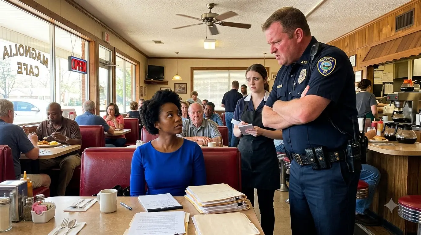She Defended the Waitress — Then He Turned on Her