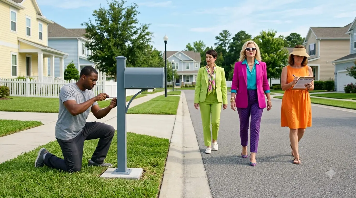 The HOA Women Mocked His Home — Until He Mentioned the Property Line