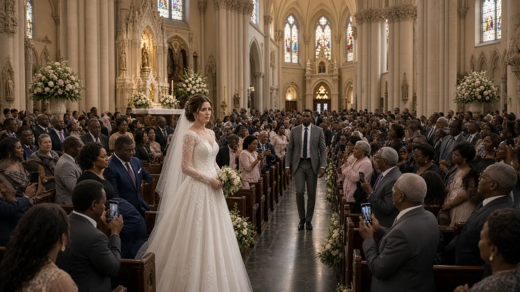 She Was Left At The Altar… And The Black Single Dad Stepped Forward And Said, 'I’ll Marry Her!'