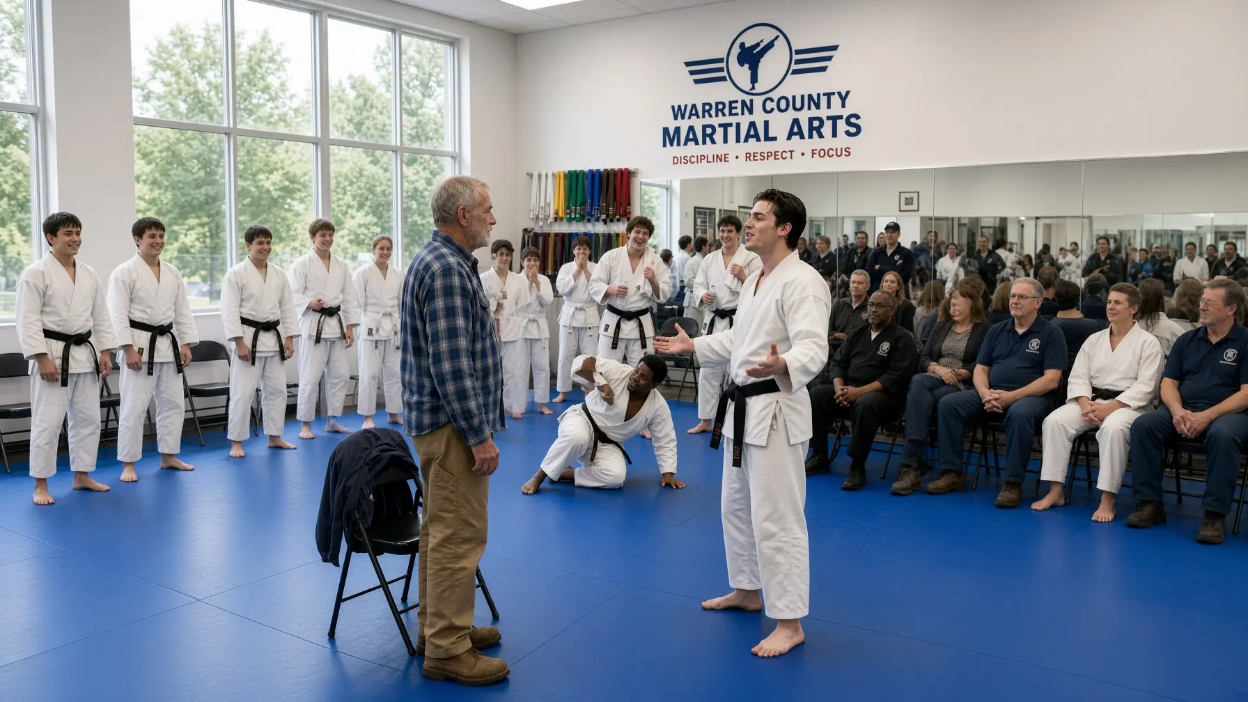 The Black Belts Laughed At The Quiet Old Man | Then The Whole Gym Learned His Name