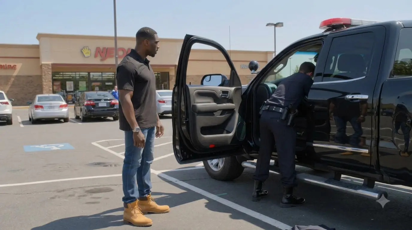 The Officer Tore Through His Truck | Then Found The Trident Under The Seat
