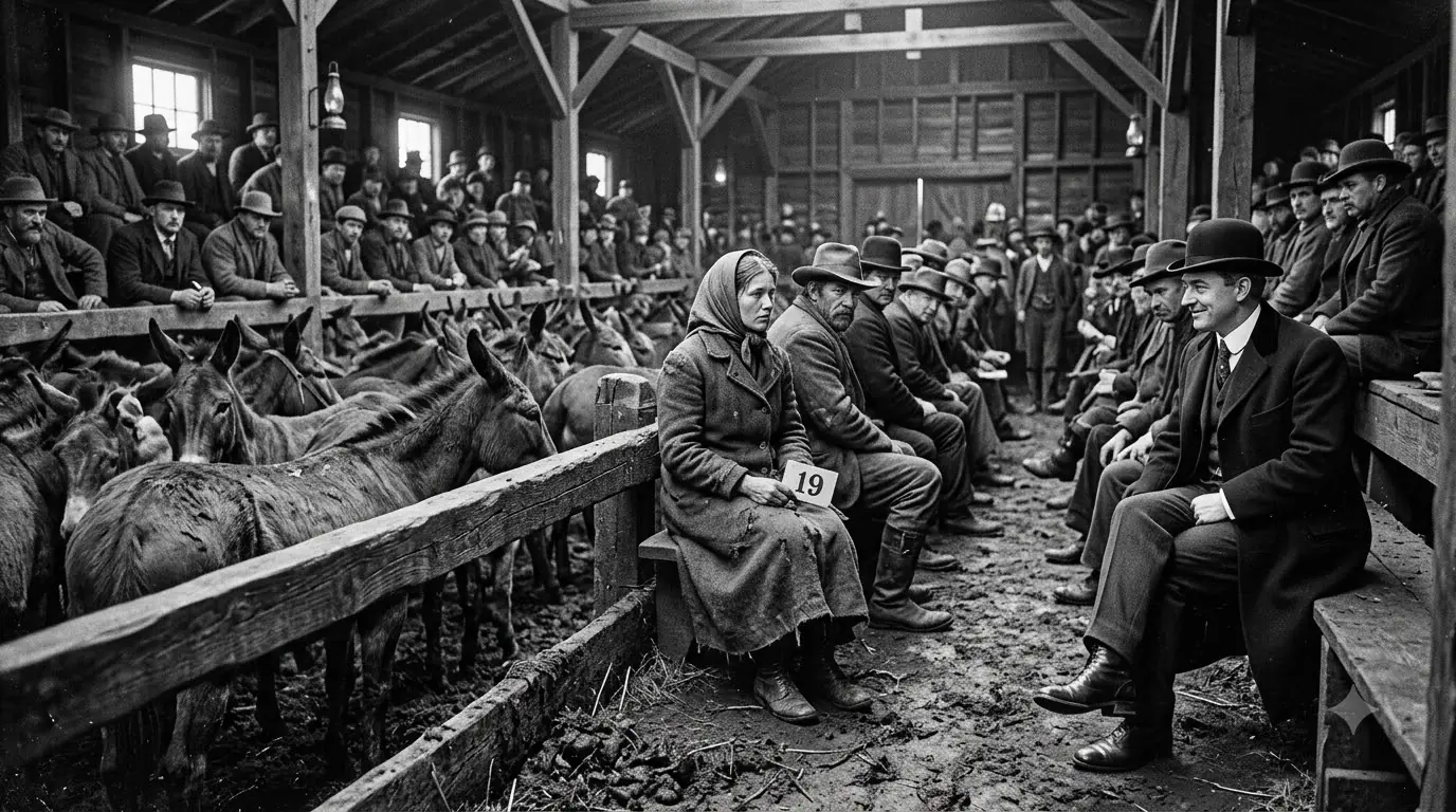 They Laughed When She Bid on 27 Mine Mules — Then She Raised the Card Again