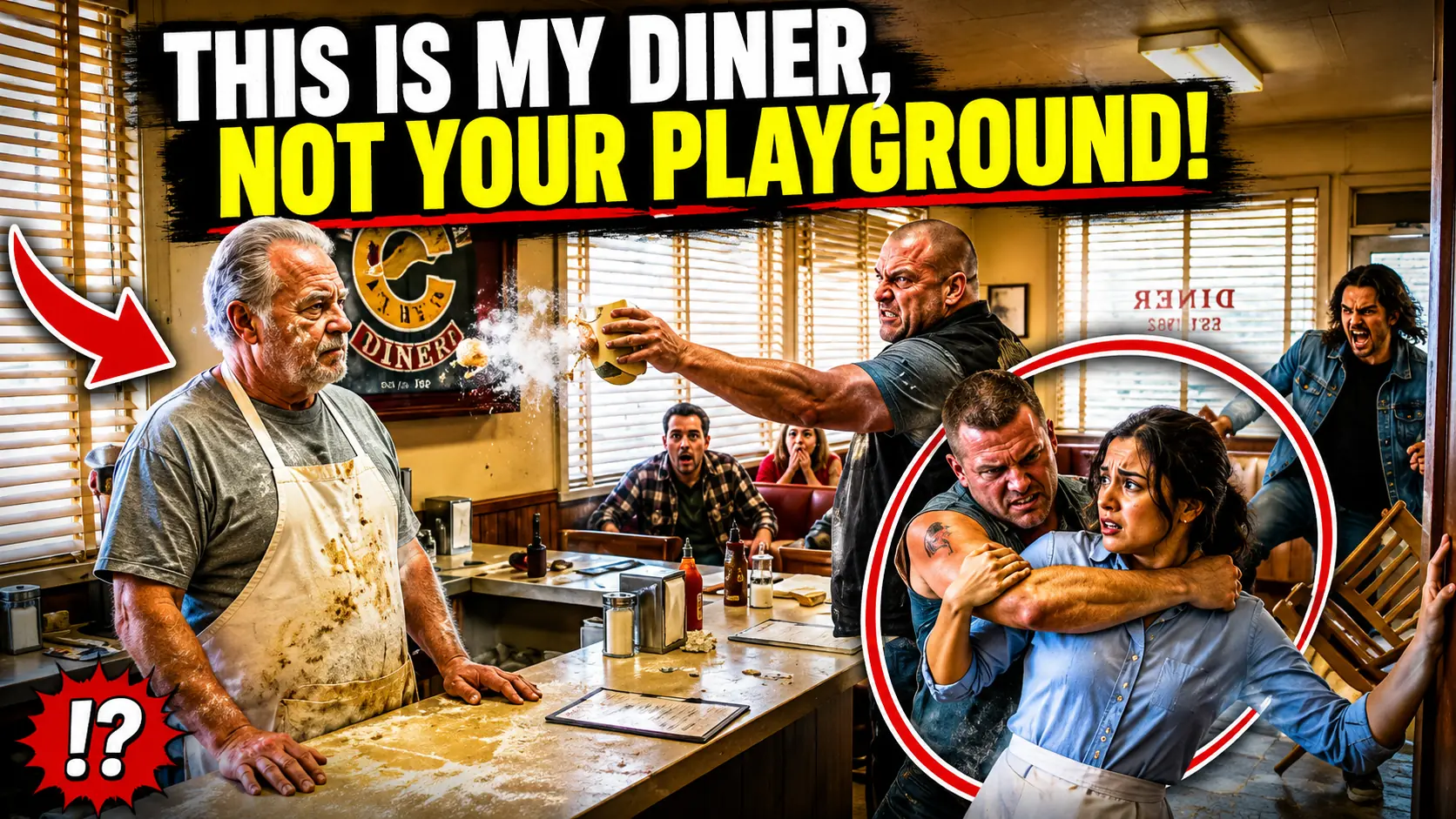 Thugs Trashed an Old Veteran’s Diner — They Had No Idea Who They Were Messing With