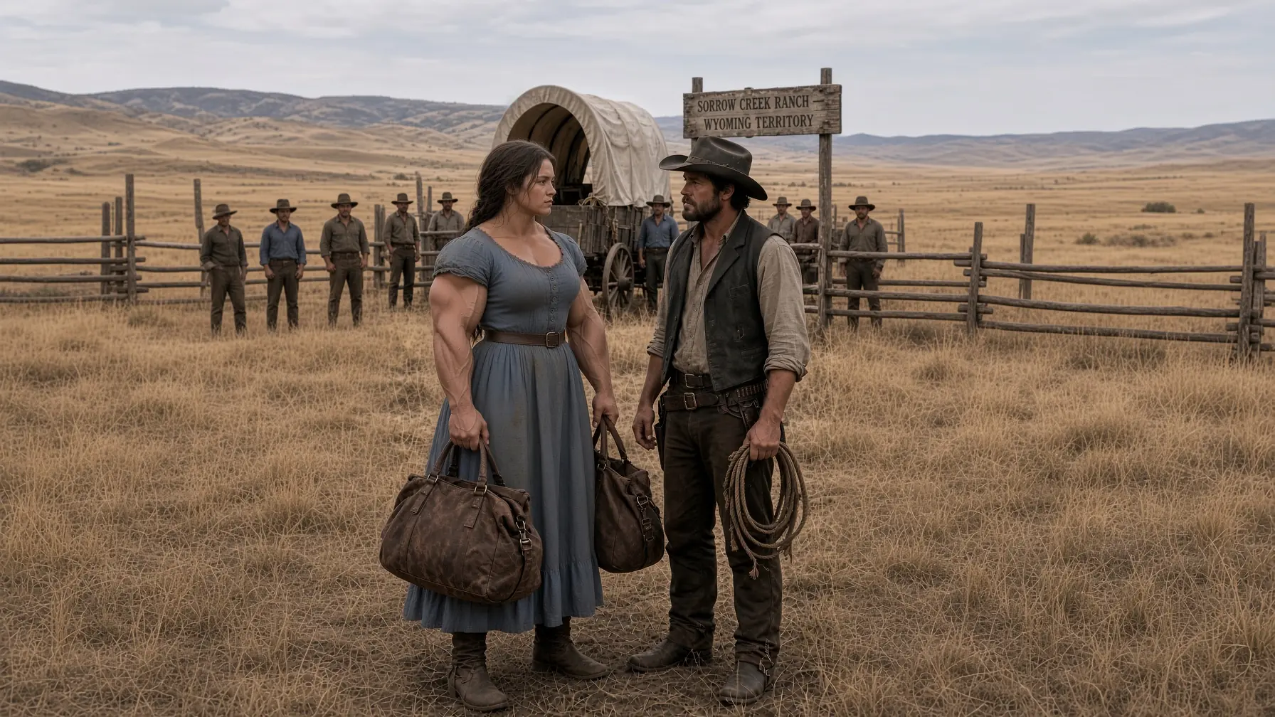 The Rancher Expected A Gentle Bride | Then She Saved His Land Before Winter
